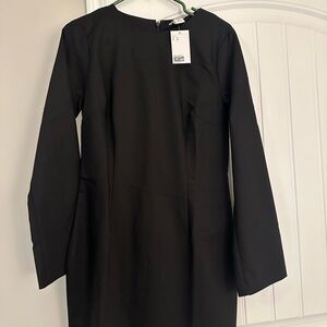 H&M black mini dress